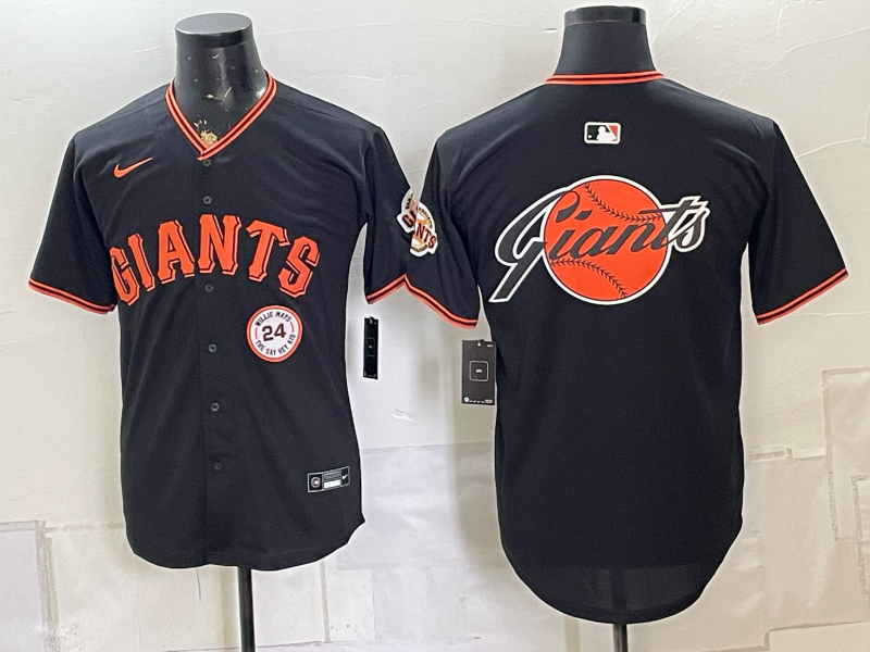 2026 Men Nike San Francisco Giants blank black Game MLB Jersey 0830003